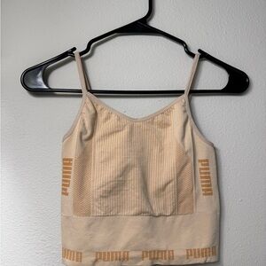 Puma Light Beige Tank Top